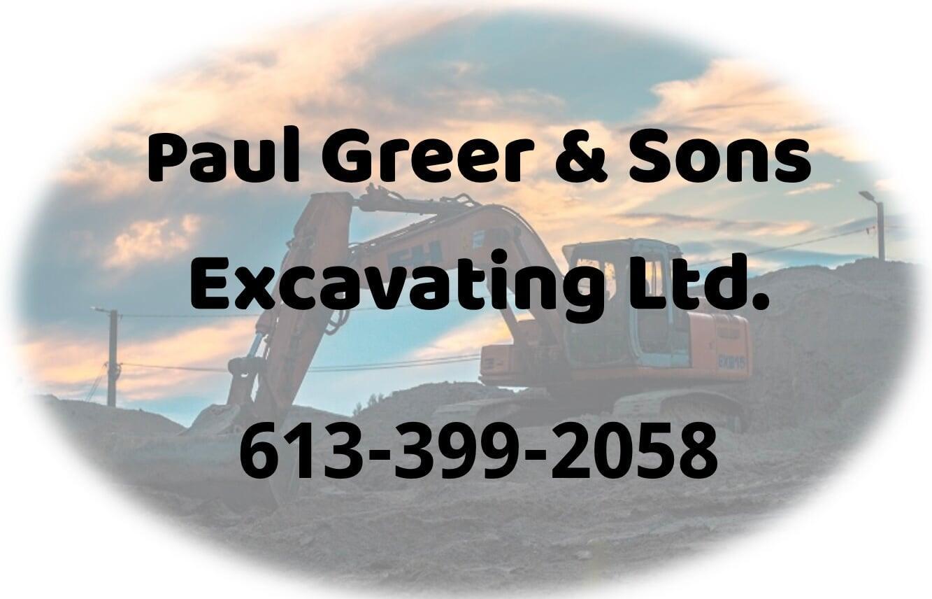 Paul Greer & Sons Excavating Ltd.